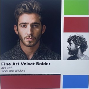 Color Europe Fine Art Velvet Balder 265 g/m² - 44" x 15 méter